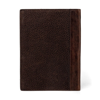 Theodore Leather Padfolio-Accessories > Office & Tech > Leather-Espresso-Mission Mercantile Leather Goods