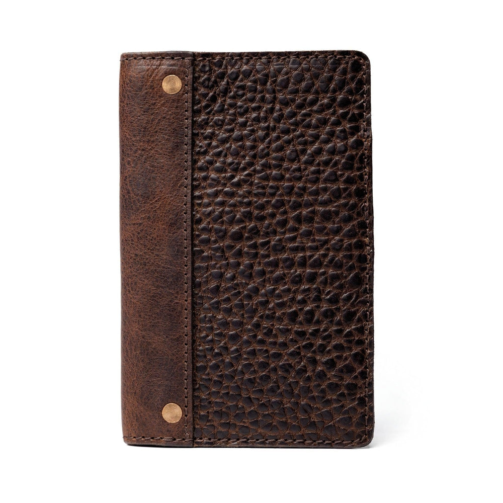 Theodore Leather Passport Wallet-Accessories > Wallet > Leather-Espresso-Mission Mercantile Leather Goods