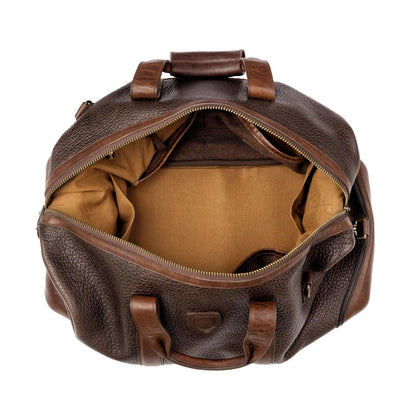 Theodore Leather Weekender Bag-Bags > Duffle Bag > Leather-Espresso-Mission Mercantile Leather Goods