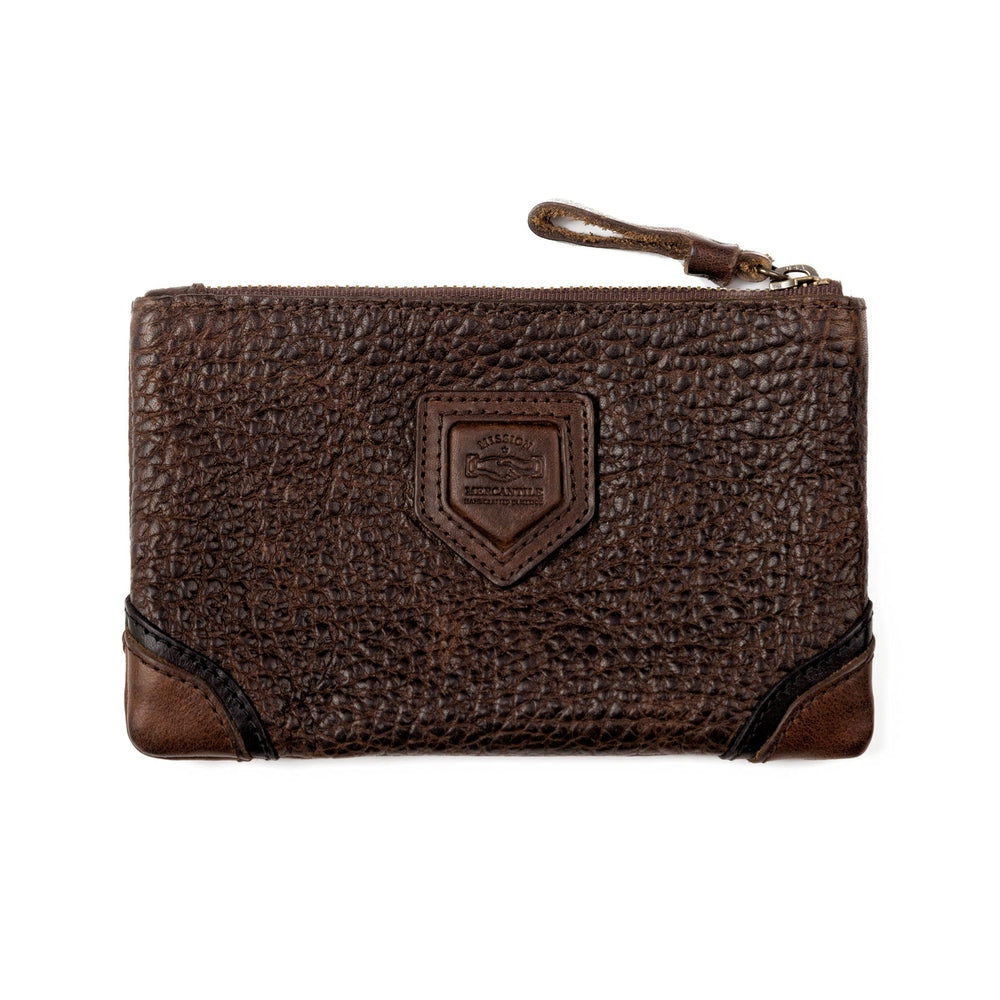 Theodore Leather Zippered Pouch-Accessories > Pouch > Leather-Espresso-Mission Mercantile Leather Goods