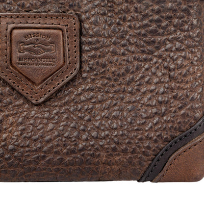 Theodore Leather Zippered Pouch-Accessories > Pouch > Leather-Espresso-Mission Mercantile Leather Goods