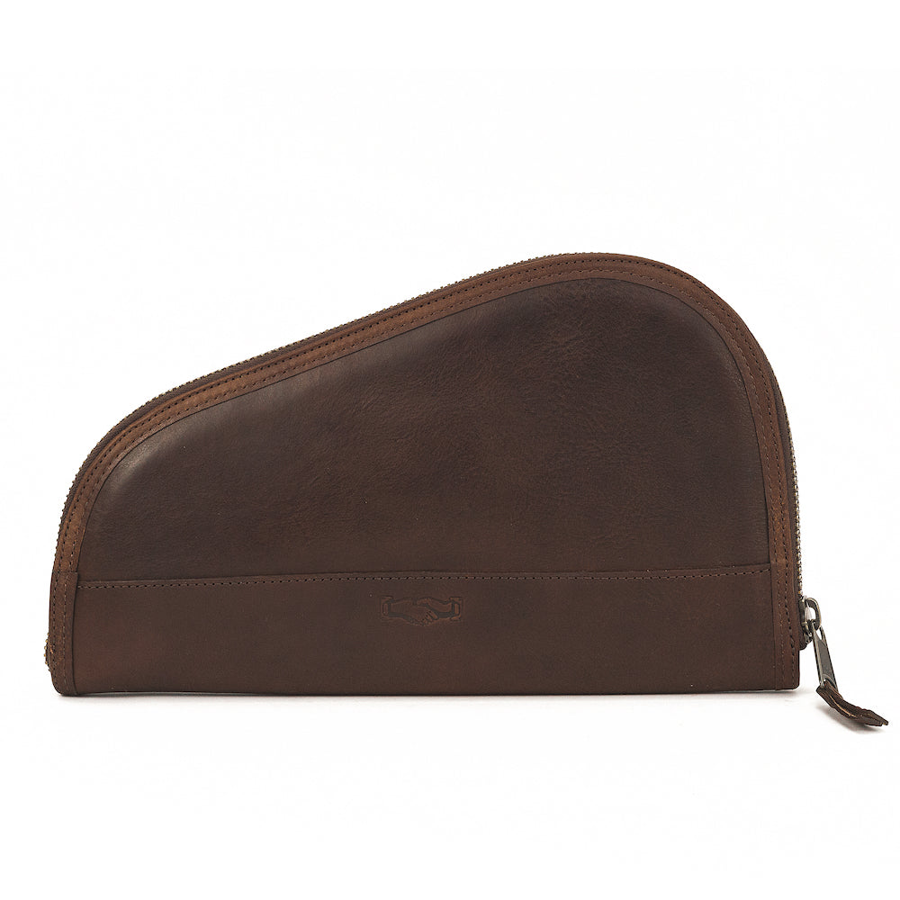 White Wing Leather Hunting Pistol Case-Bags > Hunting & Outdoor > Leather-White Wing-Smoke-Mission Mercantile Leather Goods