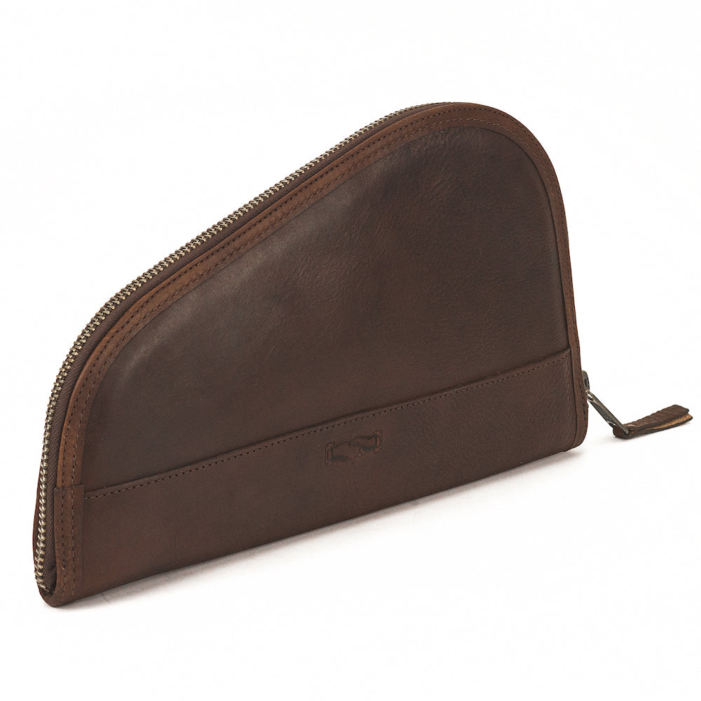 White Wing Leather Hunting Pistol Case-Bags > Hunting & Outdoor > Leather-White Wing-Smoke-Mission Mercantile Leather Goods
