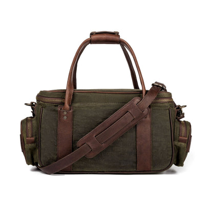 White Wing Waxed Canvas Hunting Guide Bag-Bags > Hunting & Outdoor > Waxed Canvas-Smoke-Forest-Mission Mercantile Leather Goods