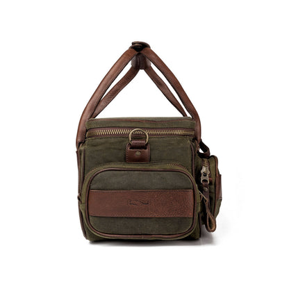 White Wing Waxed Canvas Hunting Guide Bag-Bags > Hunting & Outdoor > Waxed Canvas-Smoke-Forest-Mission Mercantile Leather Goods