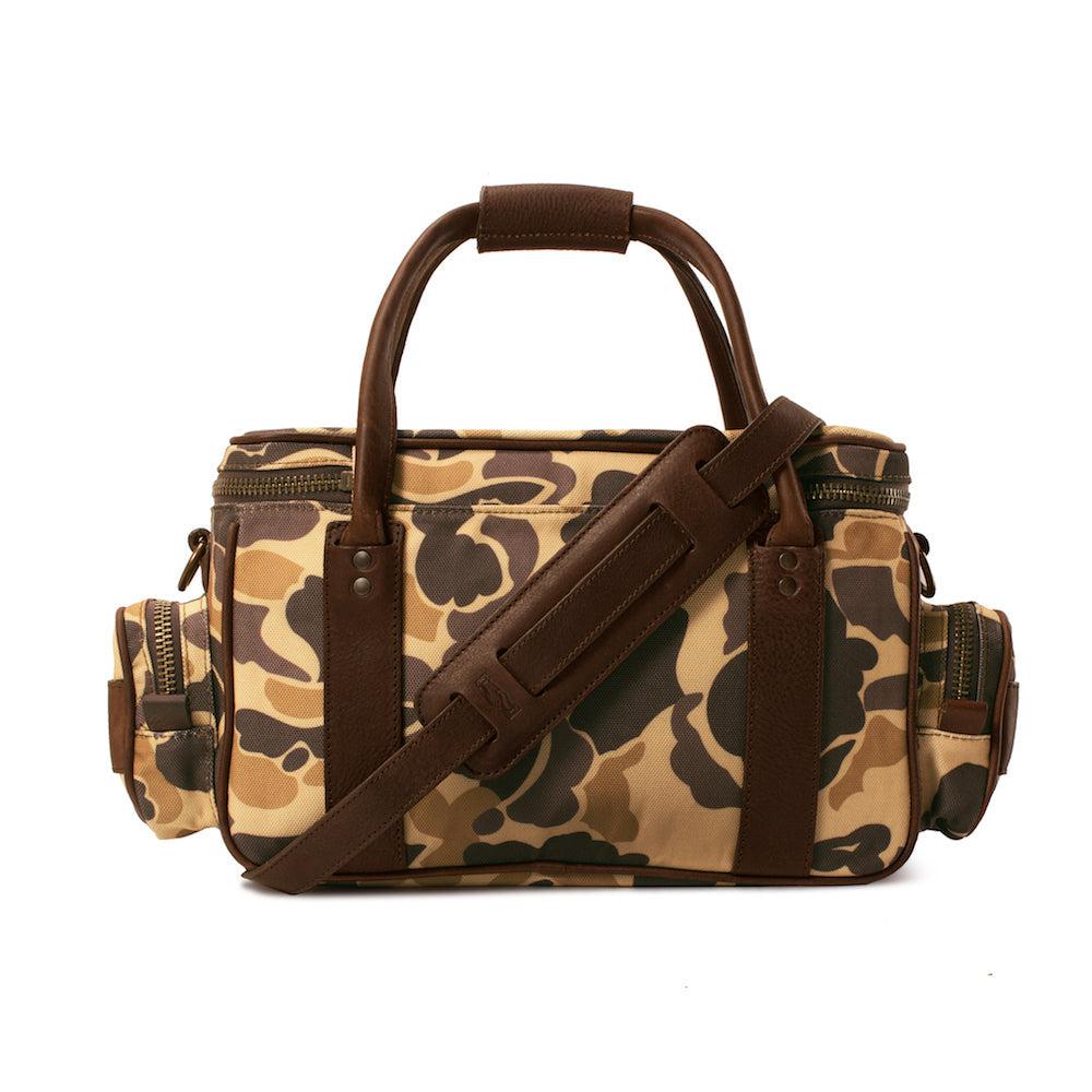 White Wing Waxed Canvas Hunting Guide Bag-Bags > Hunting & Outdoor > Waxed Canvas-Smoke-Vintage Camo-Mission Mercantile Leather Goods