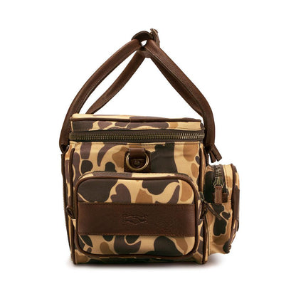 White Wing Waxed Canvas Hunting Guide Bag-Bags > Hunting & Outdoor > Waxed Canvas-Smoke-Vintage Camo-Mission Mercantile Leather Goods