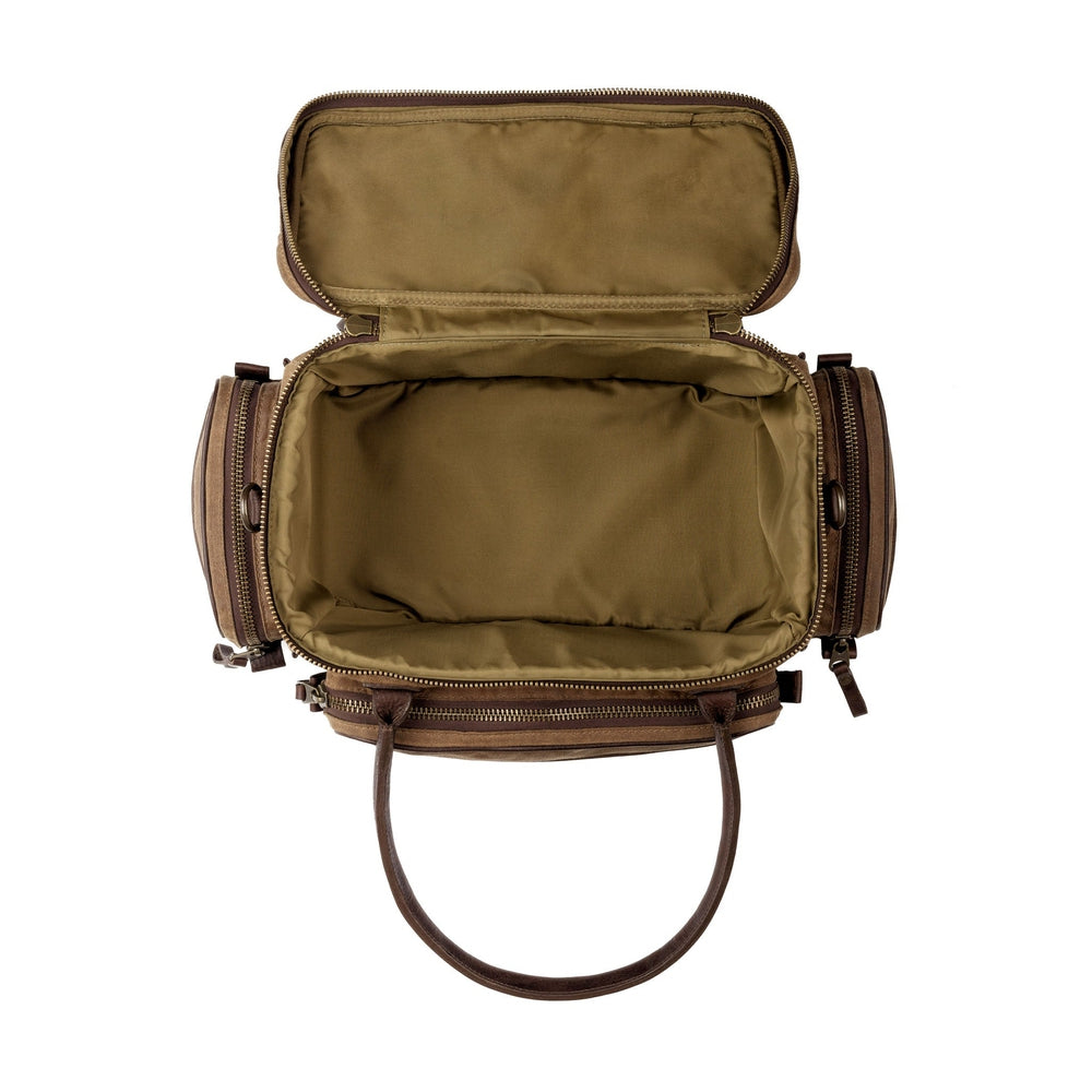 White Wing Waxed Canvas Hunting Guide Bag-Bags > Hunting & Outdoor > Waxed Canvas-Smoke-Brown-Mission Mercantile Leather Goods