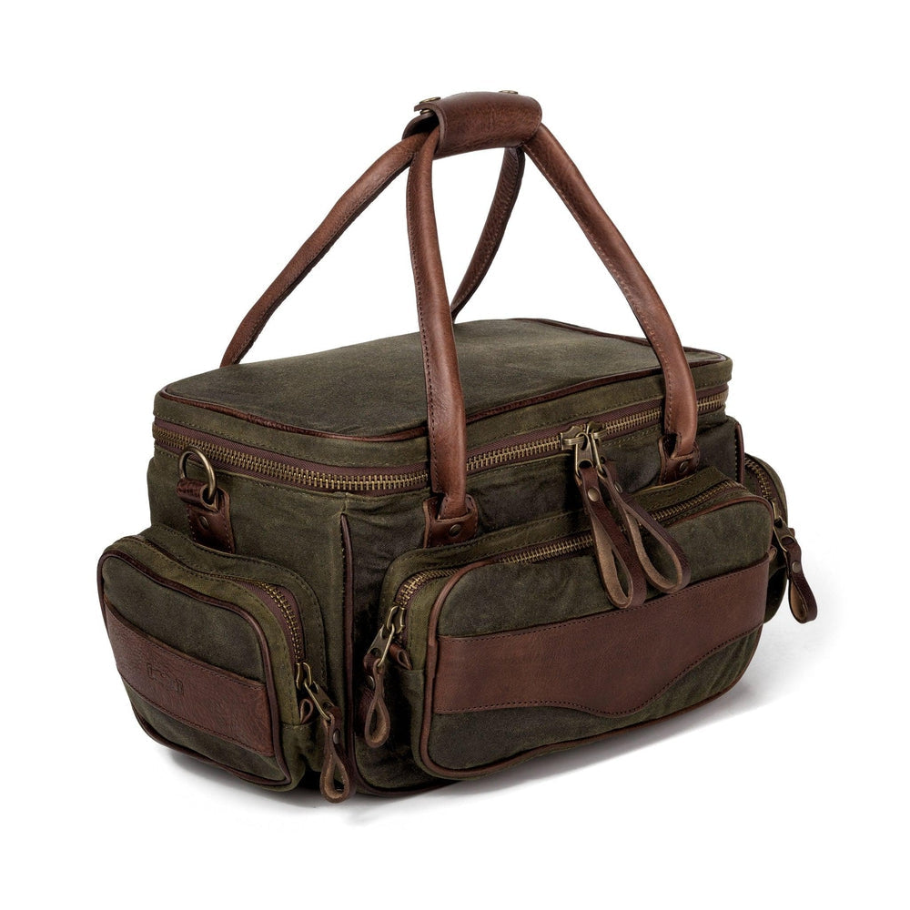 White Wing Waxed Canvas Hunting Guide Bag-Bags > Hunting & Outdoor > Waxed Canvas-Smoke-Forest-Mission Mercantile Leather Goods