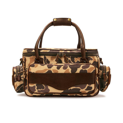 White Wing Waxed Canvas Hunting Guide Bag-Bags > Hunting & Outdoor > Waxed Canvas-Smoke-Vintage Camo-Mission Mercantile Leather Goods
