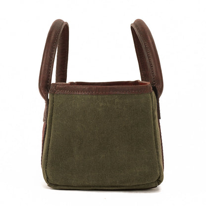 White Wing Waxed Canvas Hunting Four Box Shell Carrier > Hunting & Outdoor > Waxed Canvas-Smoke-Forest-Mission Mercantile Leather Goods