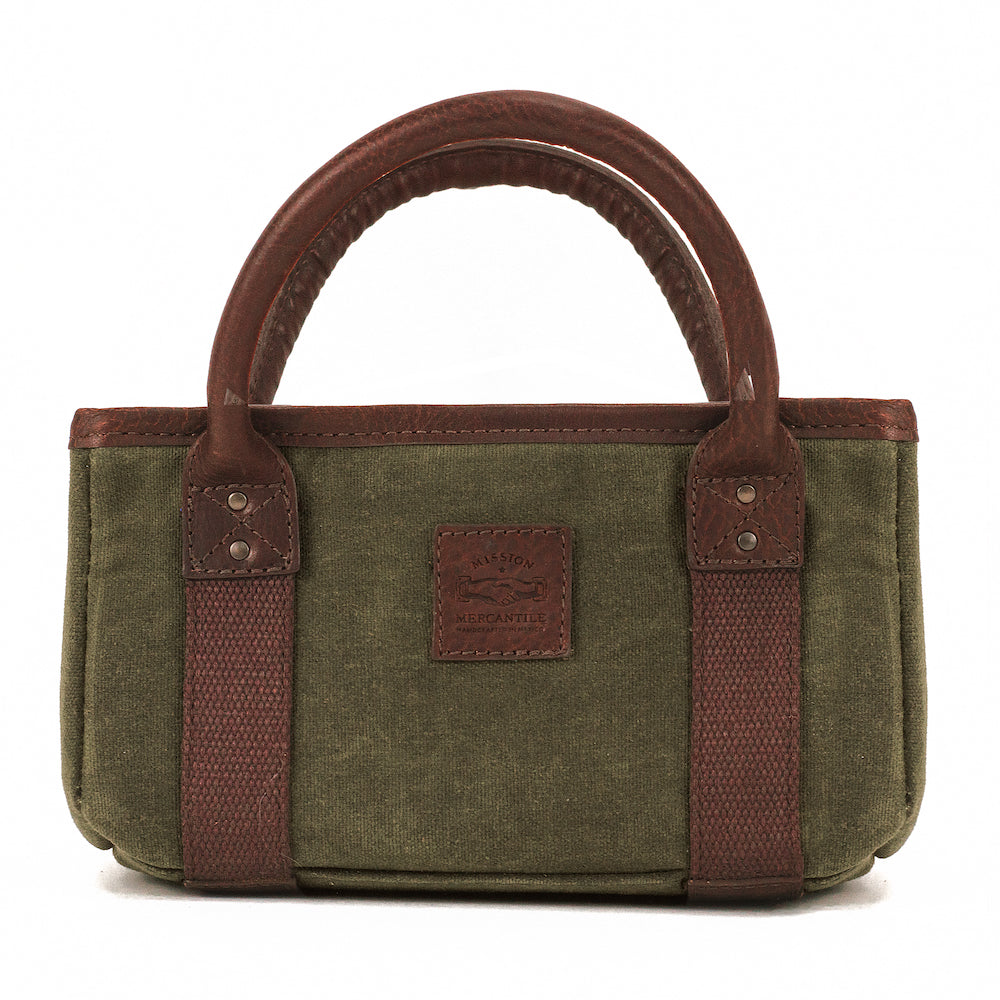 White Wing Waxed Canvas Hunting Four Box Shell Carrier > Hunting & Outdoor > Waxed Canvas-Smoke-Forest-Mission Mercantile Leather Goods