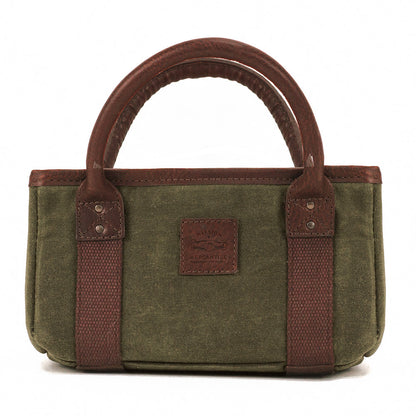 White Wing Waxed Canvas Hunting Four Box Shell Carrier > Hunting & Outdoor > Waxed Canvas-Smoke-Forest-Mission Mercantile Leather Goods
