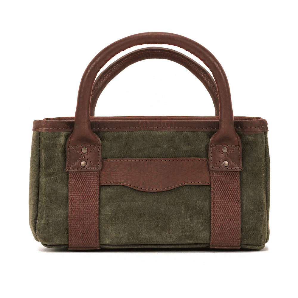 White Wing Waxed Canvas Hunting Four Box Shell Carrier > Hunting & Outdoor > Waxed Canvas-Smoke-Forest-Mission Mercantile Leather Goods
