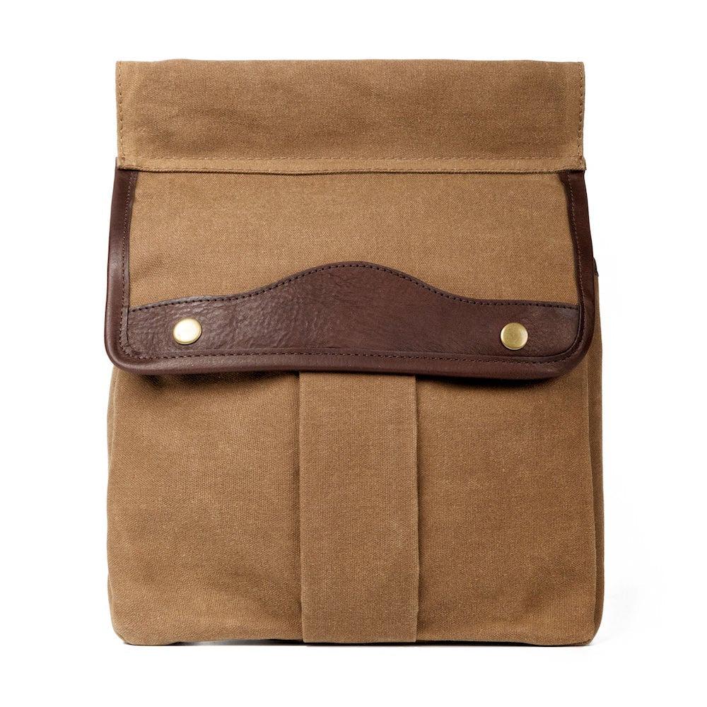 White Wing Waxed Canvas Hunting Game Bag Set-Bags > Hunting & Outdoor > Waxed Canvas-Smoke-Brown-Mission Mercantile Leather Goods