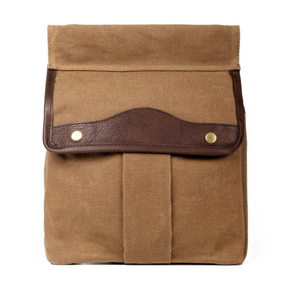 White Wing Waxed Canvas Hunting Game Bag Set-Bags > Hunting & Outdoor > Waxed Canvas-Smoke-Brown-Mission Mercantile Leather Goods