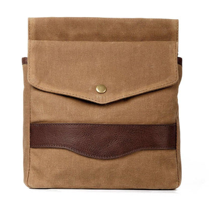 White Wing Waxed Canvas Hunting Game Bag Set-Bags > Hunting & Outdoor > Waxed Canvas-Smoke-Brown-Mission Mercantile Leather Goods