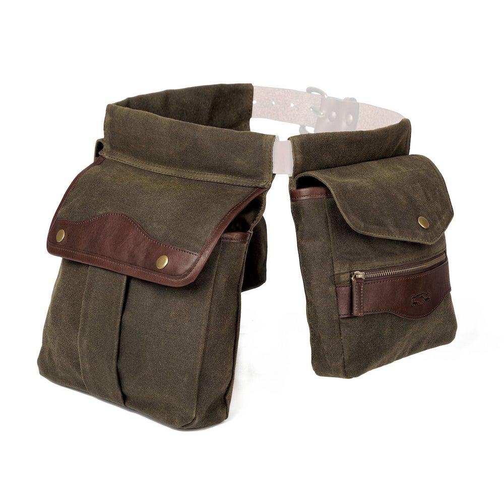 White Wing Waxed Canvas Hunting Game Bag Set-Bags > Hunting & Outdoor > Waxed Canvas-Smoke-Forest-Mission Mercantile Leather Goods
