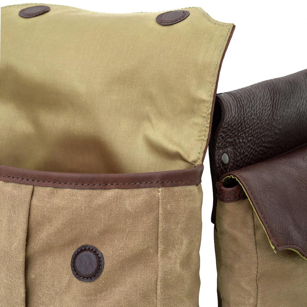White Wing Waxed Canvas Hunting Heritage Bird Bag Set-Bags > Hunting & Outdoor > Waxed Canvas-White Wing-Smoke-Brown-Mission Mercantile Leather Goods