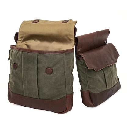 White Wing Waxed Canvas Hunting Heritage Bird Bag Set-Bags > Hunting & Outdoor > Waxed Canvas-White Wing-Smoke-Forest-Mission Mercantile Leather Goods
