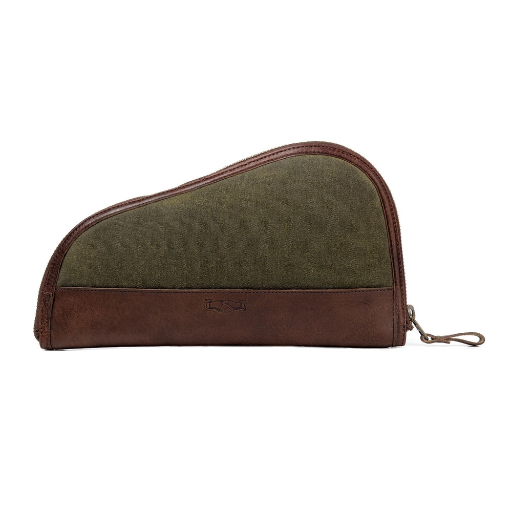 White Wing Waxed Canvas Hunting Pistol Case-Bags > Hunting & Outdoor > Waxed Canvas-Smoke-Forest-Mission Mercantile Leather Goods