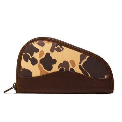 White Wing Waxed Canvas Hunting Pistol Case-Bags > Hunting & Outdoor > Waxed Canvas-Smoke-Vintage Camo-Mission Mercantile Leather Goods