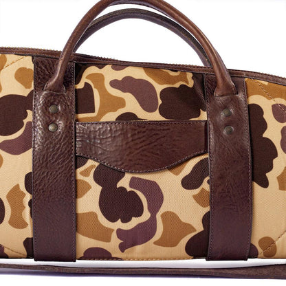 White Wing Waxed Canvas Hunting Rifle Case-Bags > Hunting & Outdoor > Waxed Canvas-Smoke-Vintage Camo-Mission Mercantile Leather Goods