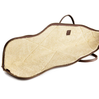 White Wing Waxed Canvas Hunting Rifle Case-Bags > Hunting & Outdoor > Waxed Canvas-Smoke-Brown-Mission Mercantile Leather Goods
