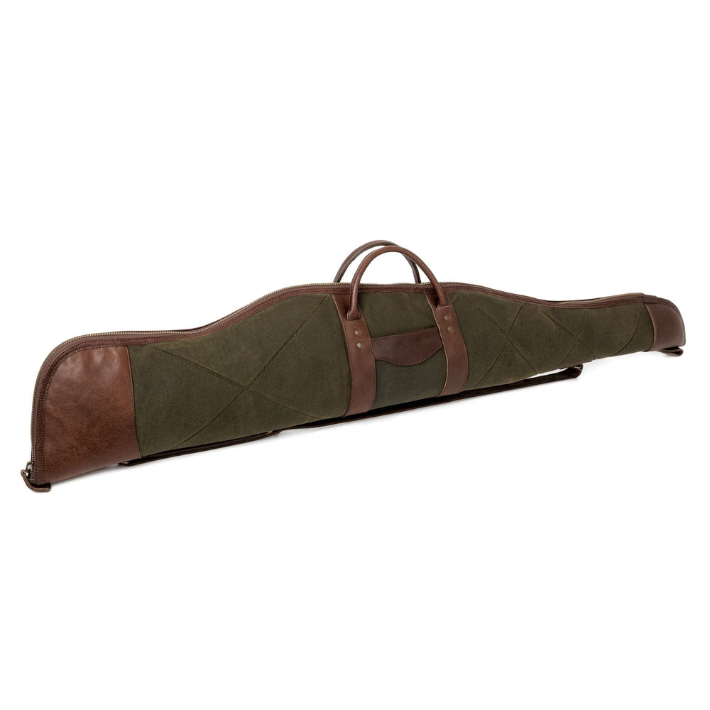 White Wing Waxed Canvas Hunting Rifle Case-Bags > Hunting & Outdoor > Waxed Canvas-Smoke-Forest-Mission Mercantile Leather Goods