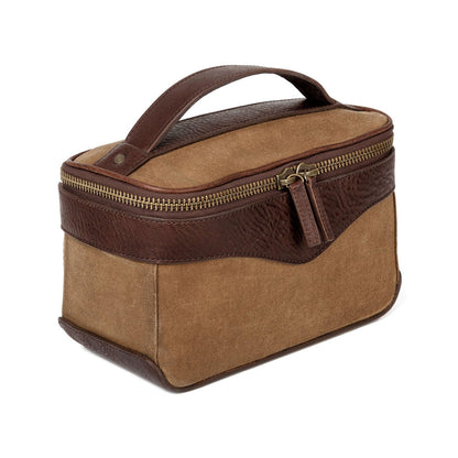 White Wing Waxed Canvas Hunting Shell Bag-Bags > Hunting & Outdoor > Waxed Canvas-Smoke-Brown-Mission Mercantile Leather Goods