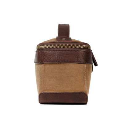 White Wing Waxed Canvas Hunting Shell Bag-Bags > Hunting & Outdoor > Waxed Canvas-Smoke-Brown-Mission Mercantile Leather Goods