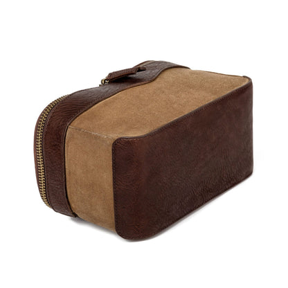 White Wing Waxed Canvas Hunting Shell Bag-Bags > Hunting & Outdoor > Waxed Canvas-Smoke-Brown-Mission Mercantile Leather Goods
