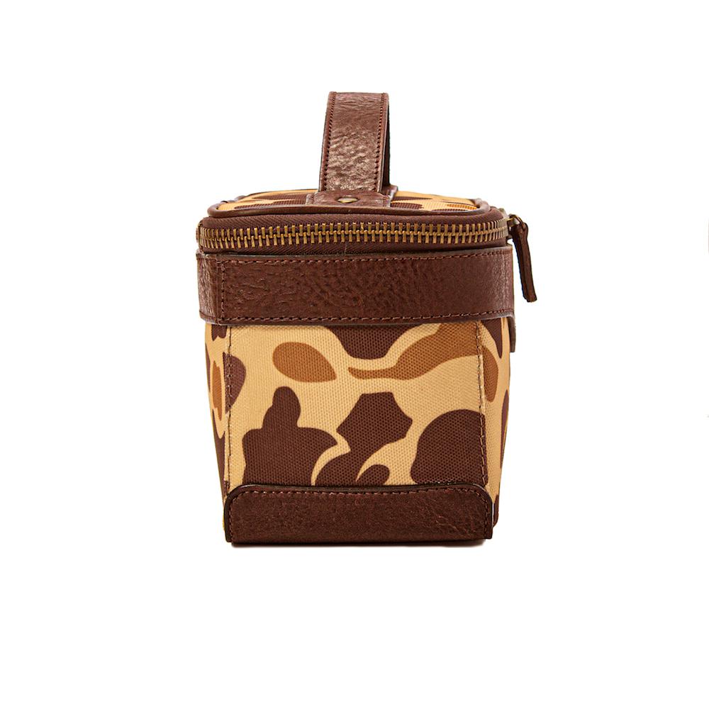 White Wing Waxed Canvas Hunting Shell Bag-Bags > Hunting & Outdoor > Waxed Canvas-Smoke-Vintage-Camo-Mission Mercantile Leather Goods