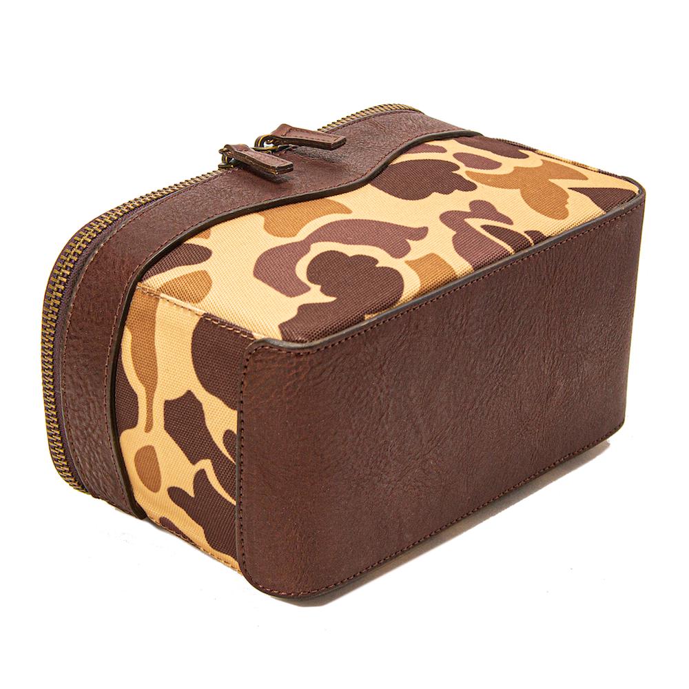 White Wing Waxed Canvas Hunting Shell Bag-Bags > Hunting & Outdoor > Waxed Canvas-Smoke-Vintage-Camo-Mission Mercantile Leather Goods