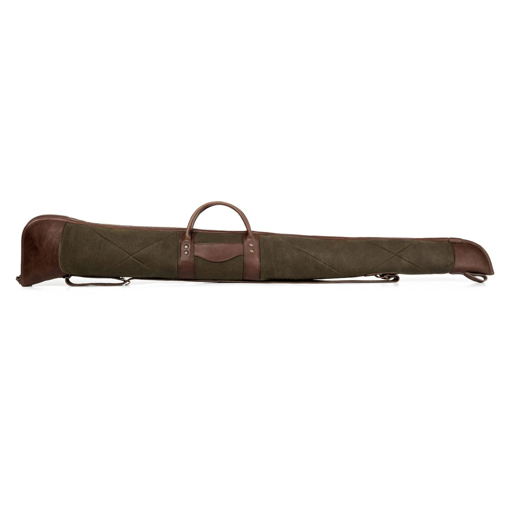 White Wing Waxed Canvas Hunting Shotgun Case-Bags > Hunting & Outdoor > Waxed Canvas-Smoke-Forest-Mission Mercantile Leather Goods