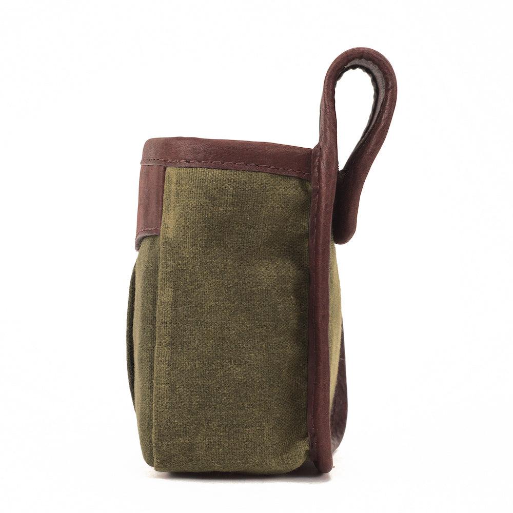White Wing Waxed Canvas Hunting Single Belt Pouch-Bags > Hunting & Outdoor > Waxed Canvas-White Wing-Smoke-Forest-Mission Mercantile Leather Goods