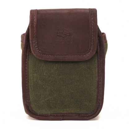 White Wing Waxed Canvas Hunting Single Belt Pouch-Bags > Hunting & Outdoor > Waxed Canvas-White Wing-Smoke-Forest-Mission Mercantile Leather Goods