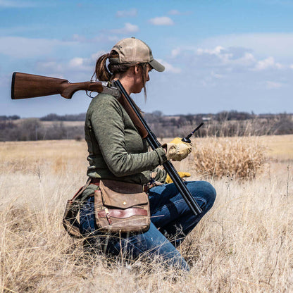 White Wing Waxed Canvas Hunting Game Bag Set-Bags > Hunting & Outdoor > Waxed Canvas-Smoke-Brown-Forest-Mission Mercantile Leather Goods