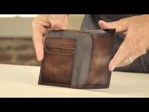 Benjamin Leather Passport Wallet-Accessories > Wallet > Leather-Walnut-Mission Mercantile Leather Goods